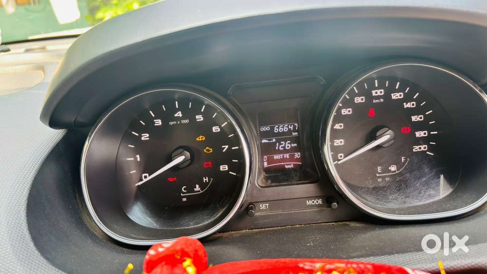 Tata Tiago Nrg Manual Petrol &ndash; Orange Colour &ndash; 66,647 Km Driven
