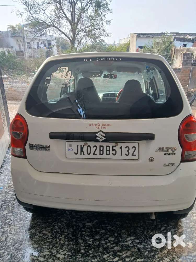 Alto K10 White Colour