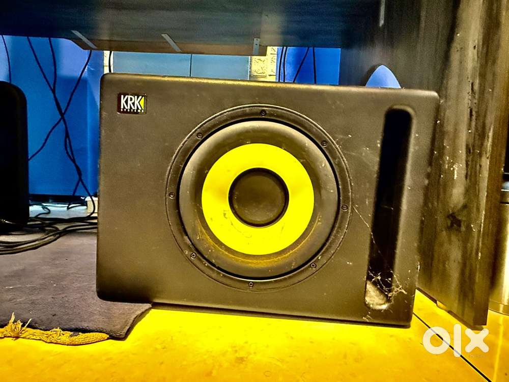 KRK Brand New Studio subwoofer powerful for DJ and Music