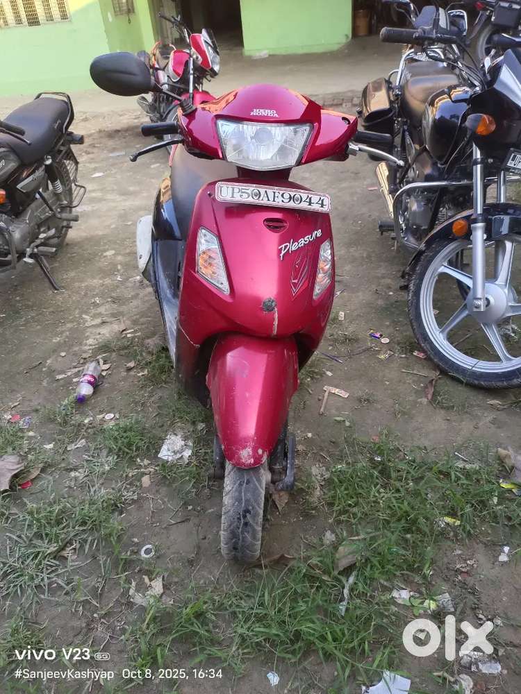Second Hand Hero Pleasure 2014 Mileage Hero Pleasure Old Model