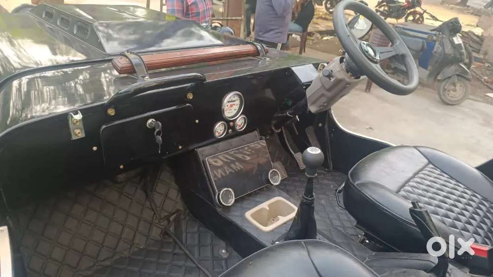 Open Jeep Fully Modified With Music System