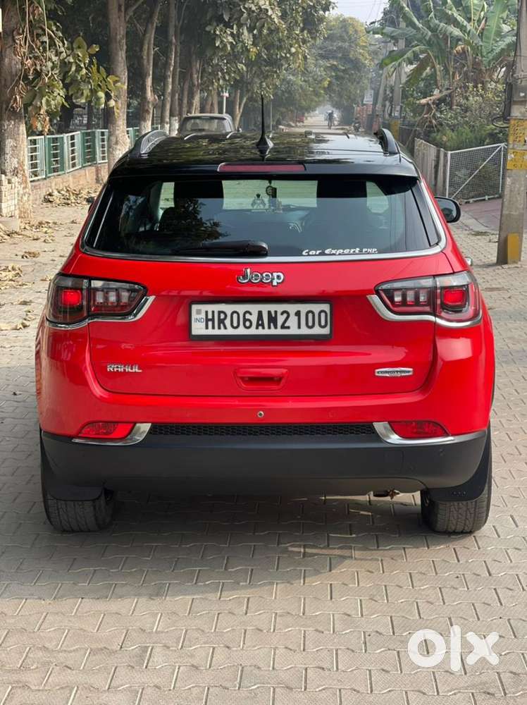 Exotica Red Jeep Compass 2017 Diesel New Like Condition