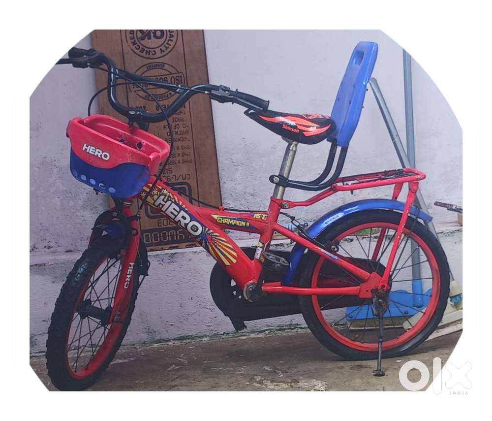 Bicycle Basket Hero Champion 16t Cycle For To Age Group Girls And