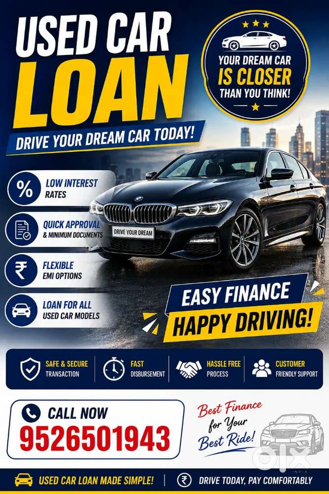 Alll Kerala Used Car Loan