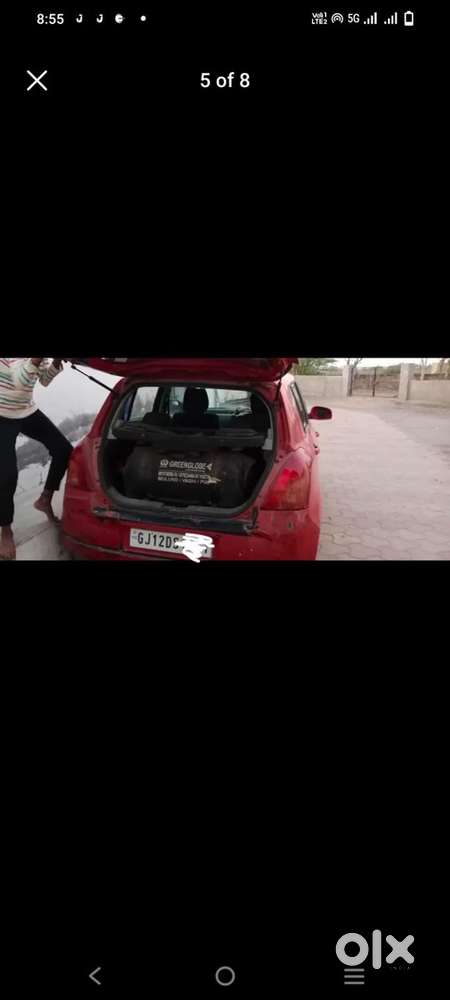 Swift 1.3 Lxi Maruti 2005 Red Petrol + Cng Middle Family Car