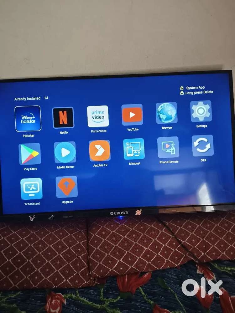 Crown led tv 32 inch full smart