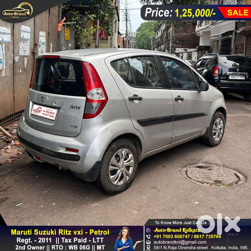 Maruti Suzuki Ritz Vxi, 2011, Petrol