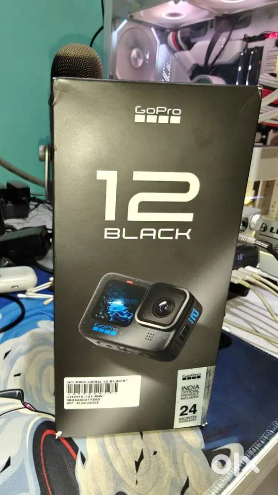 GOPRO HERO 12 BLACK (EXCELLENT CONDITION)