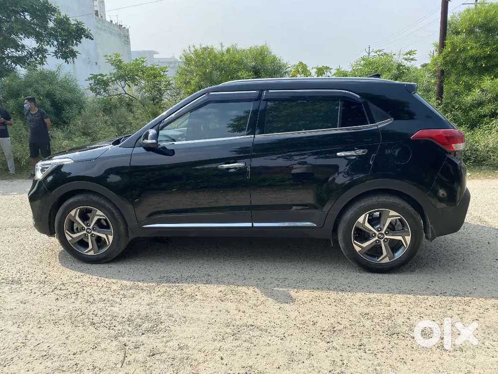 Hyundai Creta Diesel 2018 Black Colour Vip No. September Registration