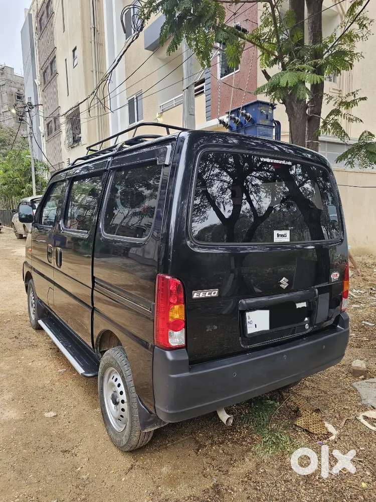 Modified Eeco With Ertiga Seats , 8 Seater Rare Black Color