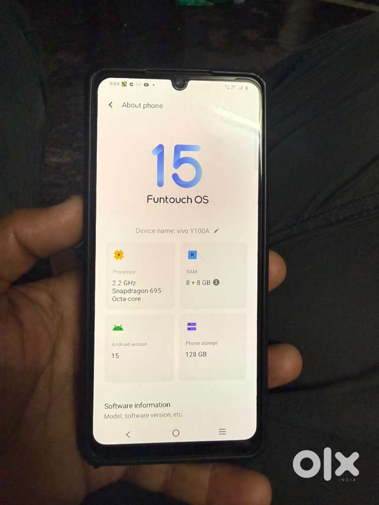 Vivo y100A like a new