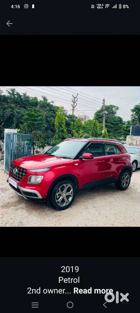 Hyundai Venue S Turbo Dct, 2019, Petrol