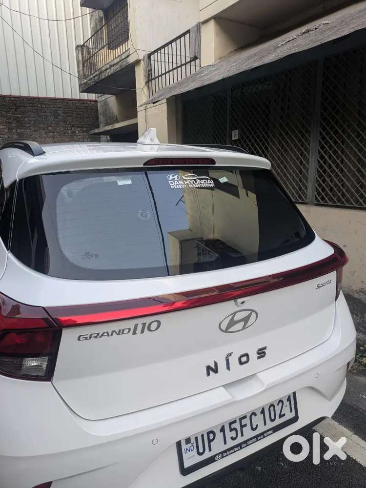 Grand I10 Nios White Colour