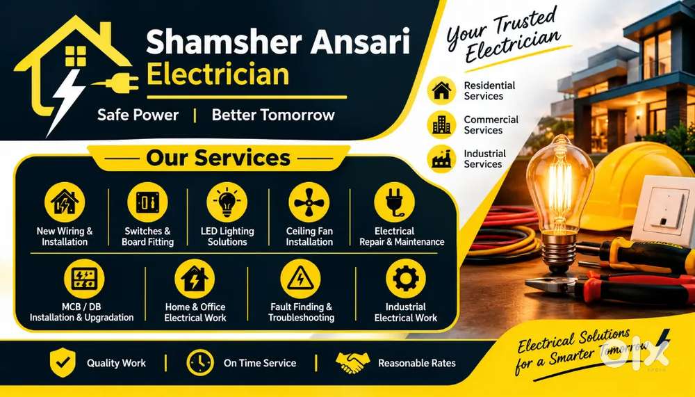 ⚡ Professional Electrician ⚡