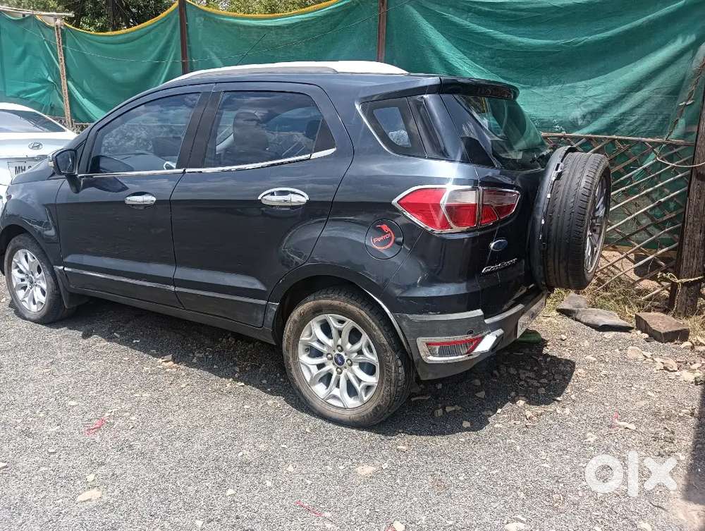 2013 Ecosport Button Start Titanium Petrol Turbo 128000 Km Driven