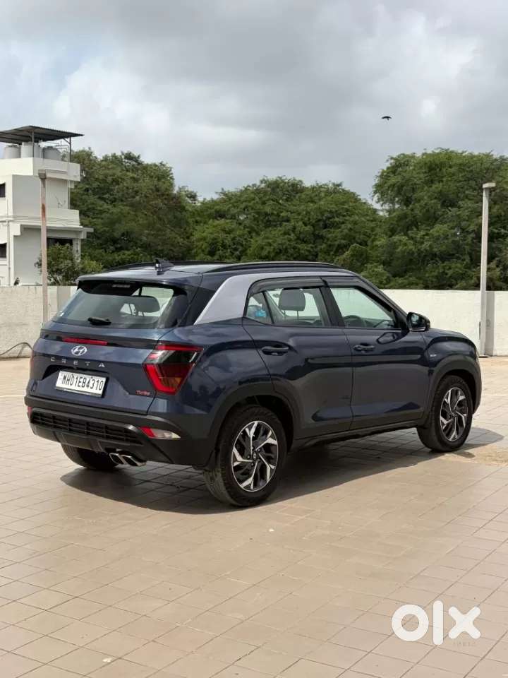 Hyundai Creta 1.4 Sx (o) Turbo Petrol Dct, 2022, Petrol