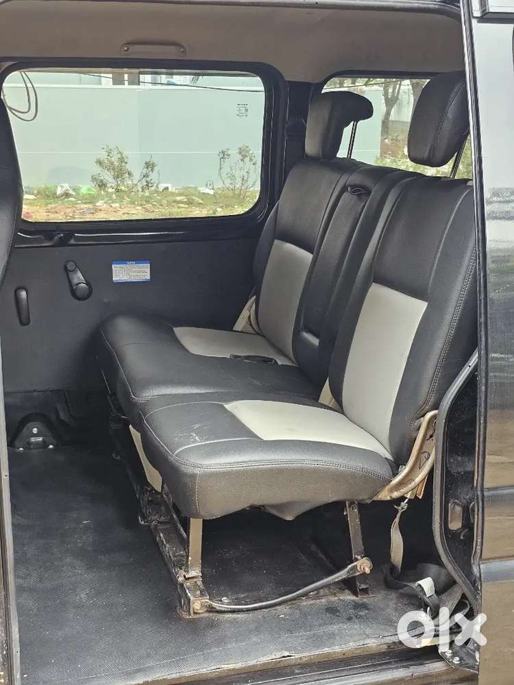 Modified Eeco With Ertiga Seats , 8 Seater Rare Black Color