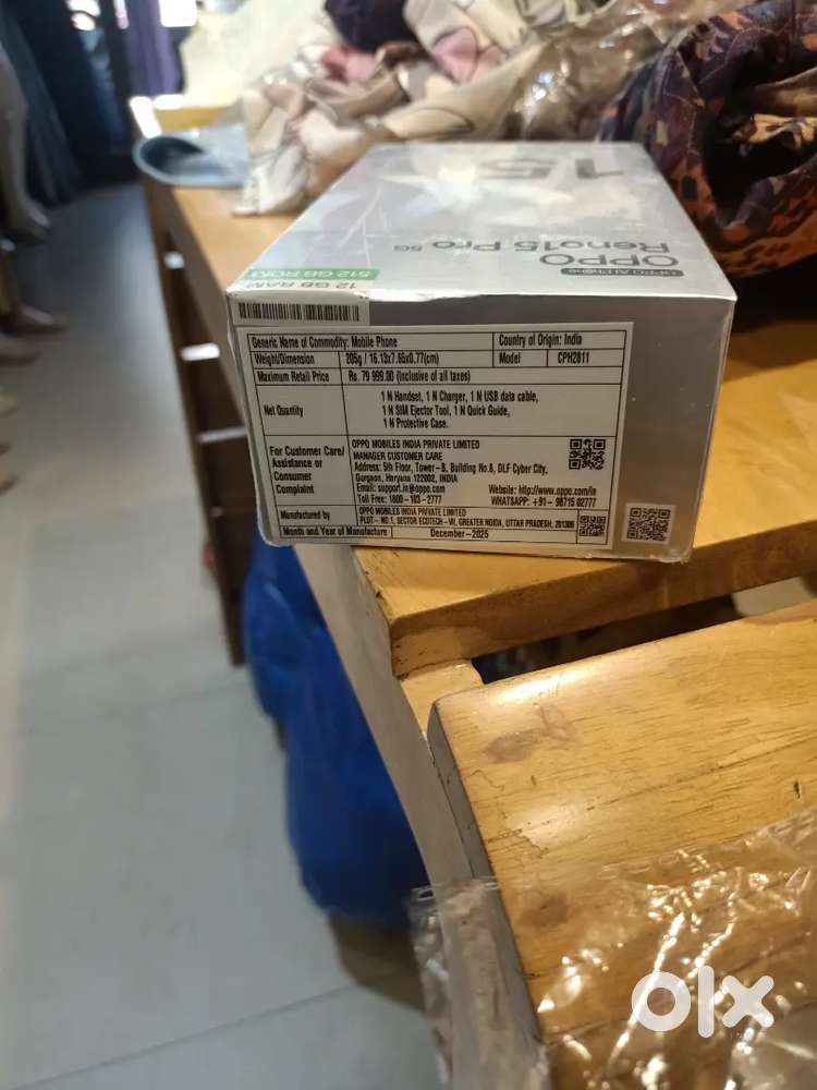 BRAND NEW sealed pack oppo reno 15 pro