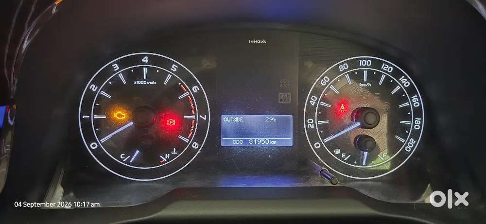 Toyota Innova Crysta 2017