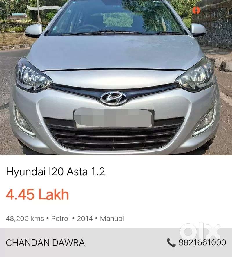 Hyundai I20 1.2 Asta, 2014, Petrol