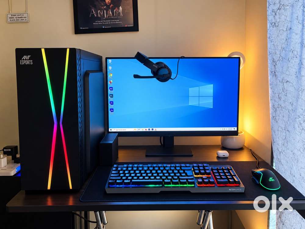 Complete Editing & Gaming Setup, Ready to Use, Just Plug In