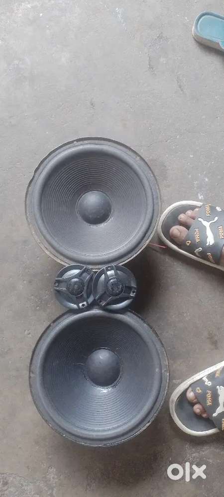 2 subwoofer 10 inch + two tutorial spiker sell
