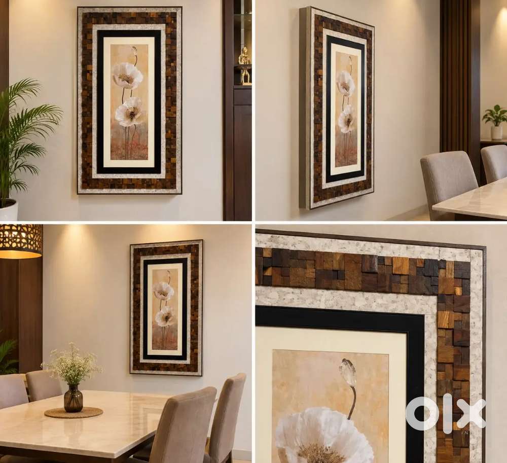 Beautiful wall mounted foldable dining table | Space Saving