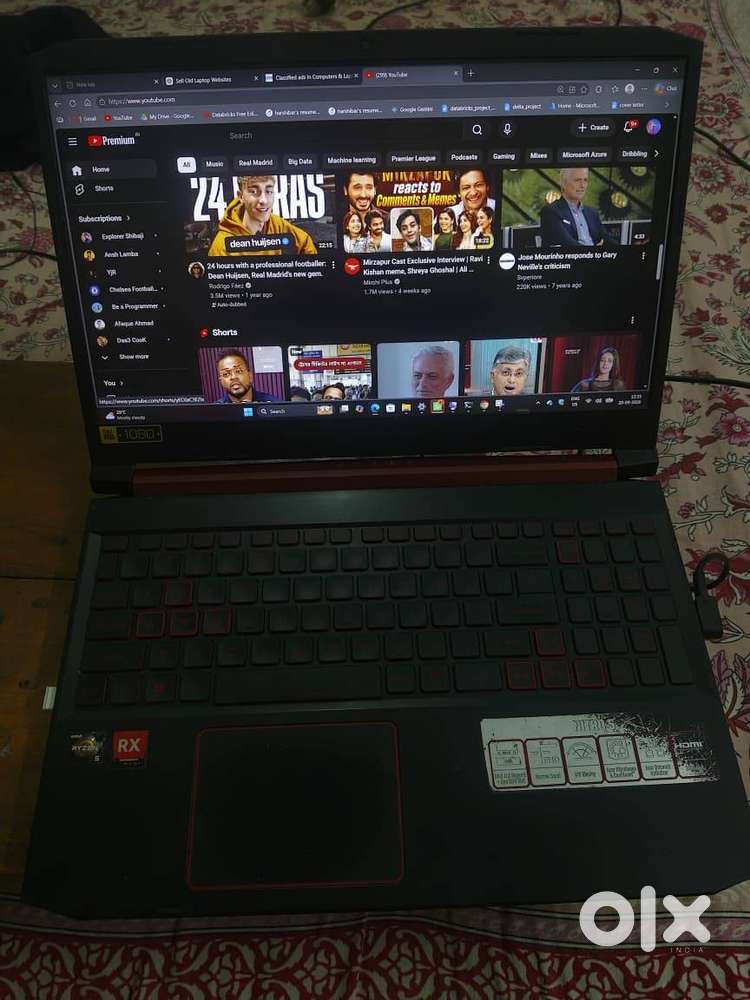 Acer Nitro 5 Ryzen 5 | RX 560X 4GB | 16GB RAM | 256GB SSD + 1TB HDD