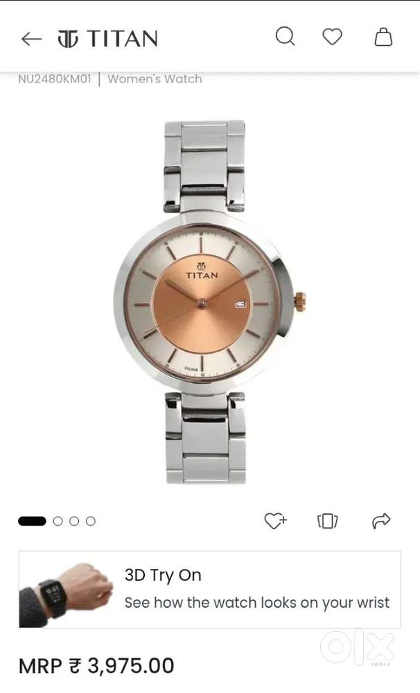 Titan watch brand new never wear