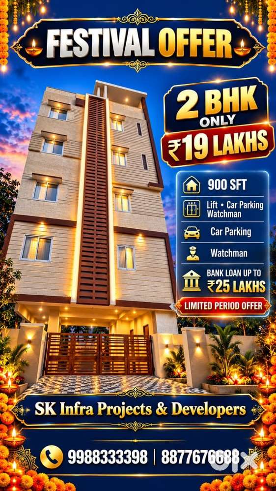 Very low price, New Flat