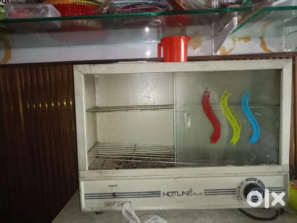 Electric Patties and Samosa Hot Case Counter