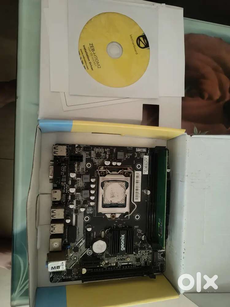 Intel i5-3475S Desktop PC  8GB DDR3 RAM  Zebronics Motherboard