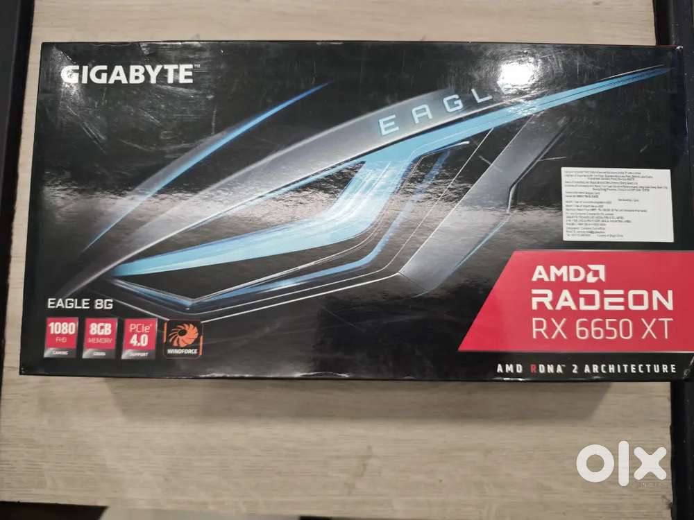GIGABYTE EAG AMD RADEON RX6650 XT 8GB GDDR6 3X FAN RDNA2 ARCHITECTURE