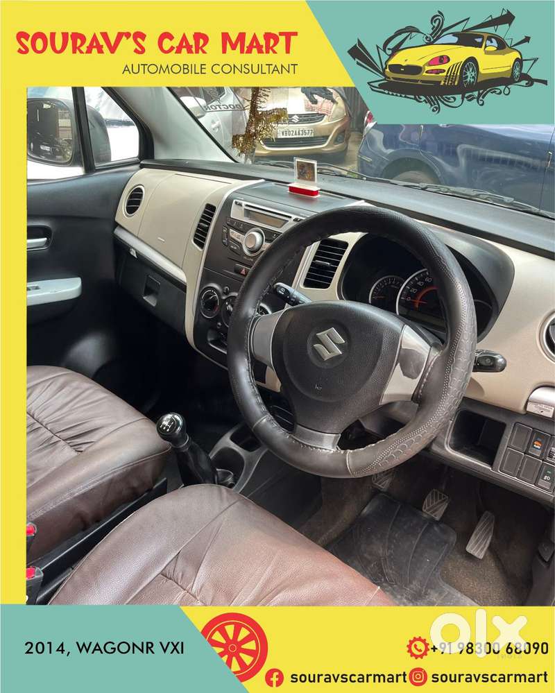 Maruti Suzuki Wagon R 1.0 Vxi, 2014, Petrol