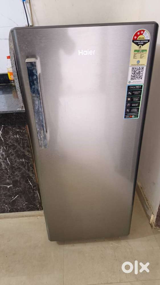 Haier 190L Single Door Refrigerator  3 Star  Inverter  New Conditi