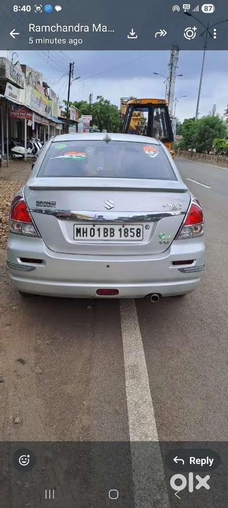 2012 Maruti Suzuki Dzire Vxi Cng