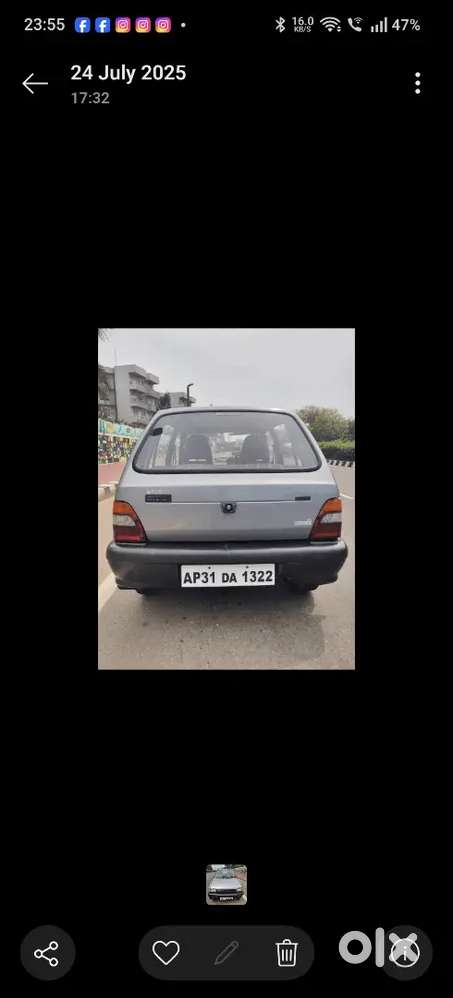 Maruti Suzuki 800 1993 Ac