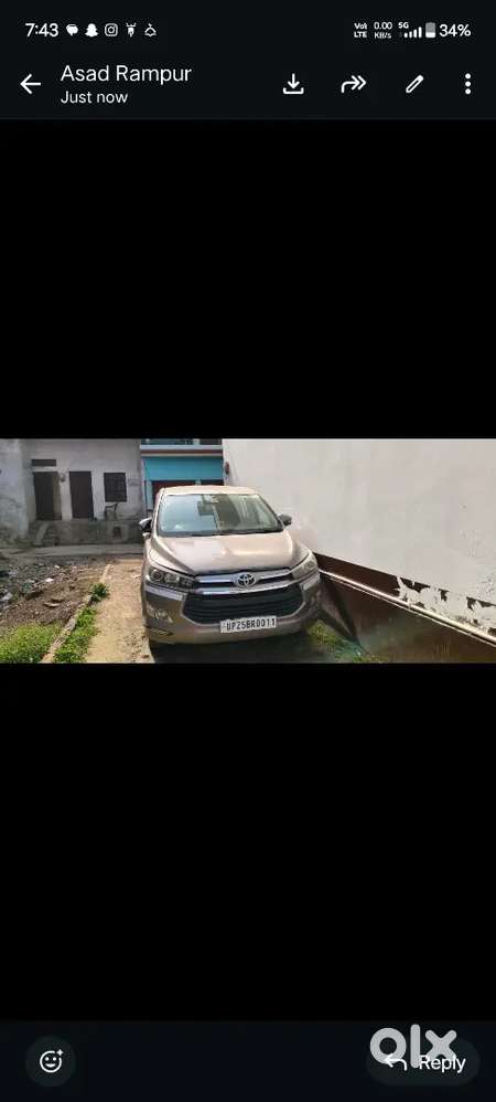 Innova Crysta In Good Condition L