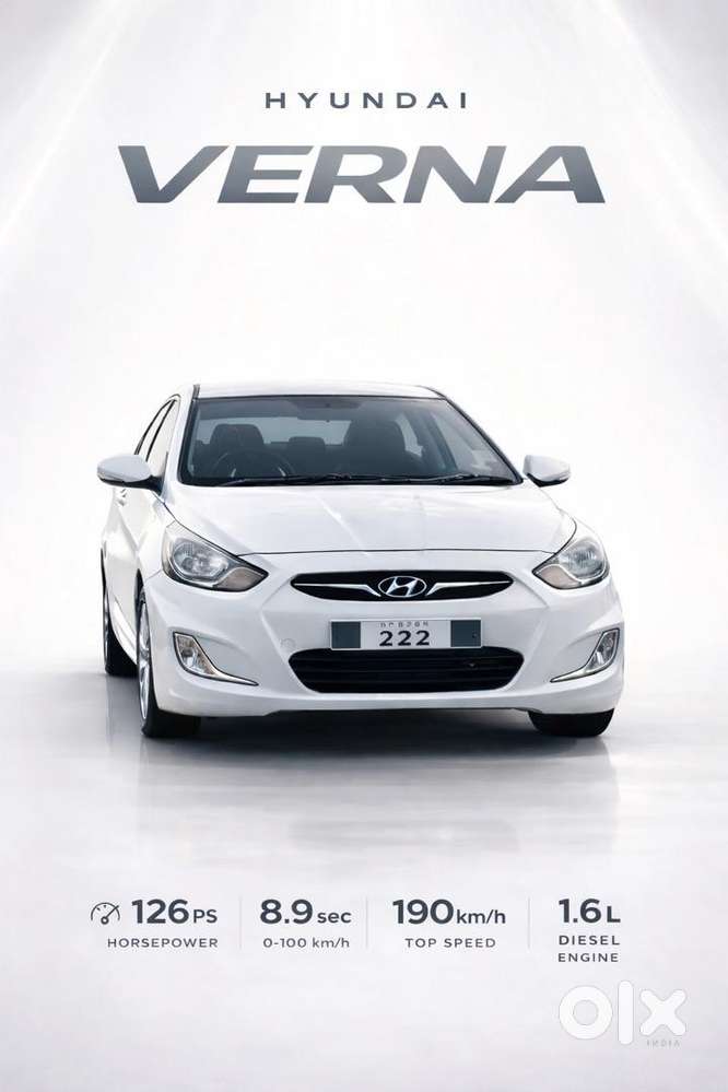 Hyundai Verna 2012 Diesel 127000 Km Driven