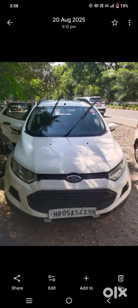 Ford Ecosport 2016 Diesel 90000 Km Driven