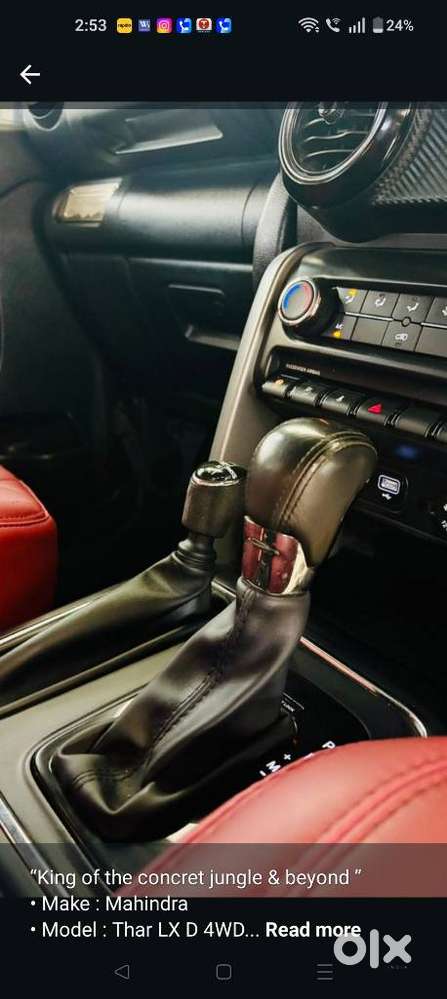 Mahindra Thar Lx 4x4 Hardtop, 2022, Diesel