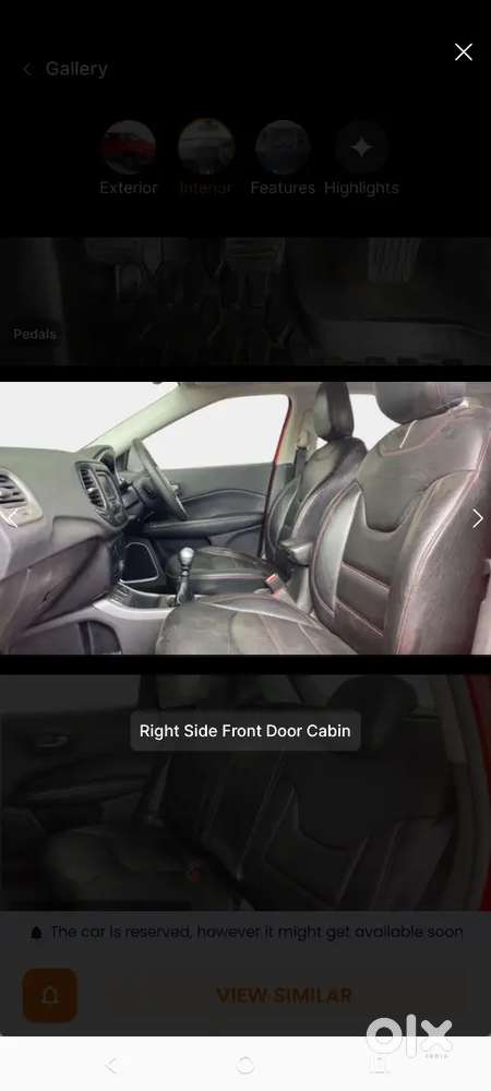 Jeep Compass 2019 Petrol 44000 Km Driven