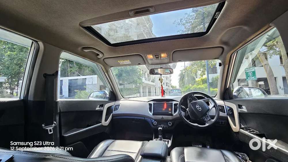 Creta Petrol Automatic
Top Model With Sunroof