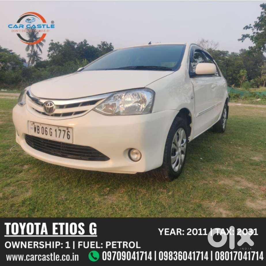 Toyota Etios 2010-2012 G, 2011, Petrol