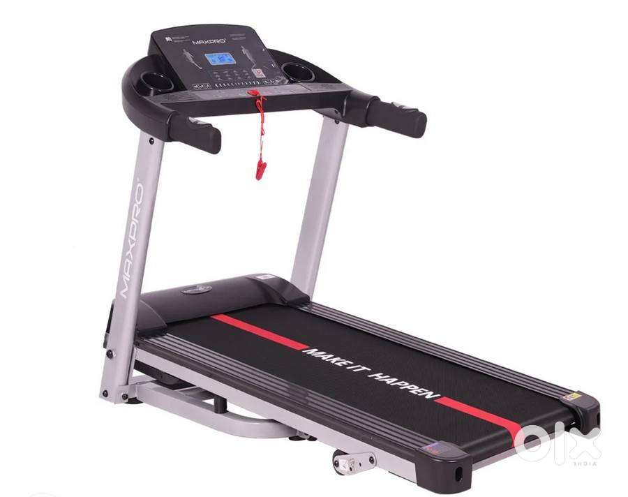 MAXPRO PTM405 2HP(4 HP Peak) Folding Treadmill Gym Fitness