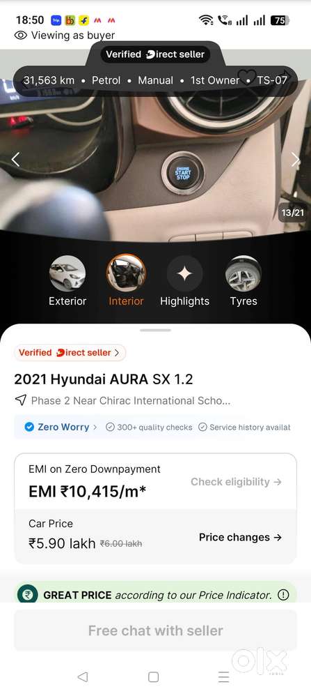 Second Highest Model Sx