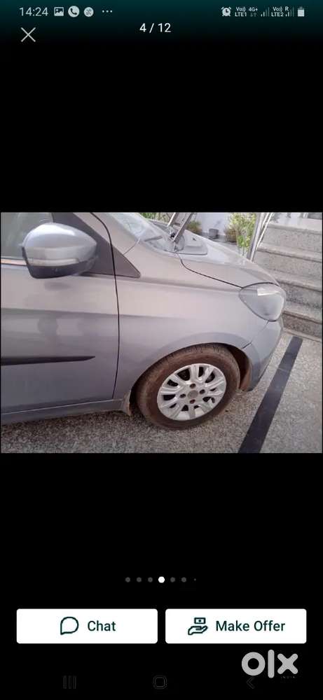 Tata Tigor Xz Diesel  Average  25 + Nice  Car New Tyre