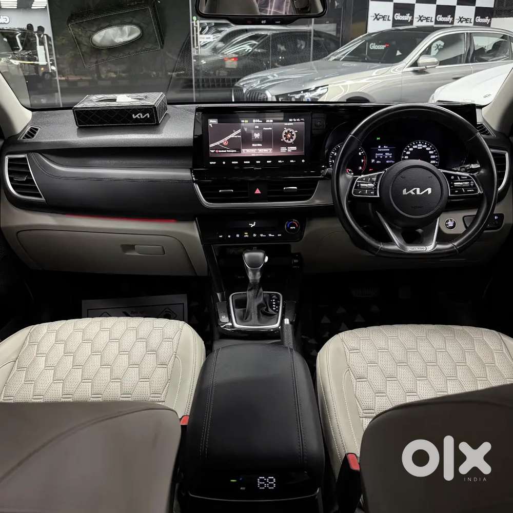 Kia Seltos 1.5 Htx At Ivt  Black Color 2019 Showroom Track Beautiful