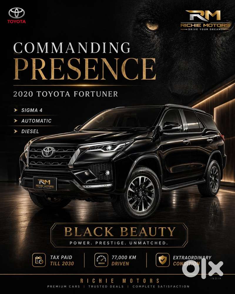 Toyota Fortuner 2.8 4x4 At Trd Limited Edition, 2020, Diesel