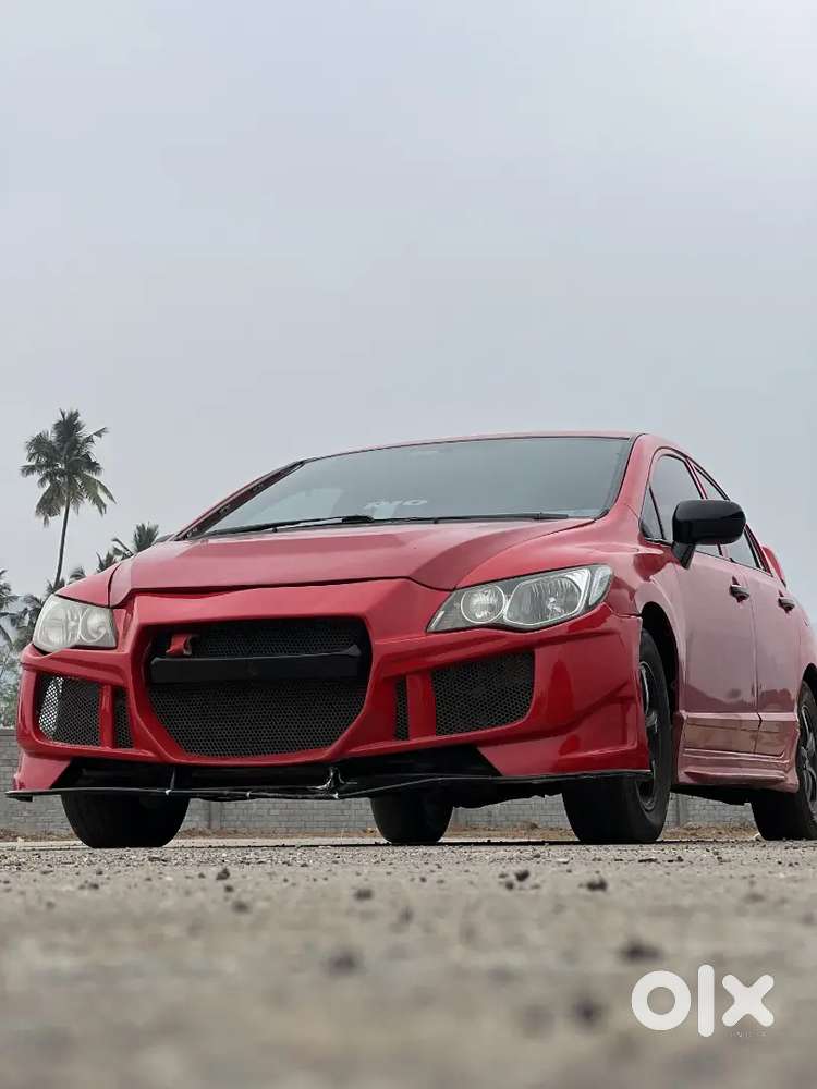 Honda Civic 2010 Red Modification